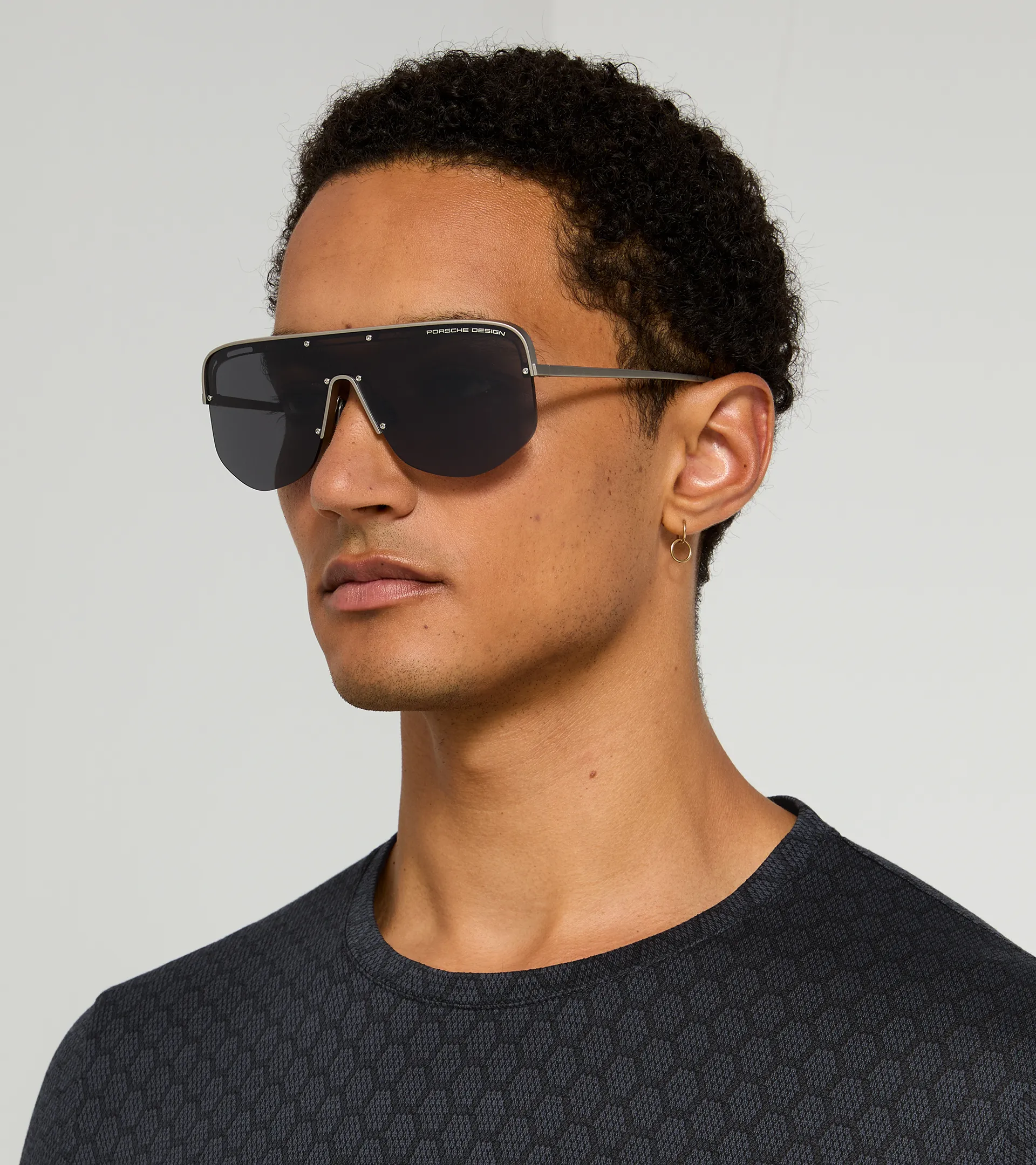 良品 PORSCHE DESIGN サングラス ブラック ヴィンテージ Porsche Design - 正規レア ポルシェデザイン ヴィンテージ