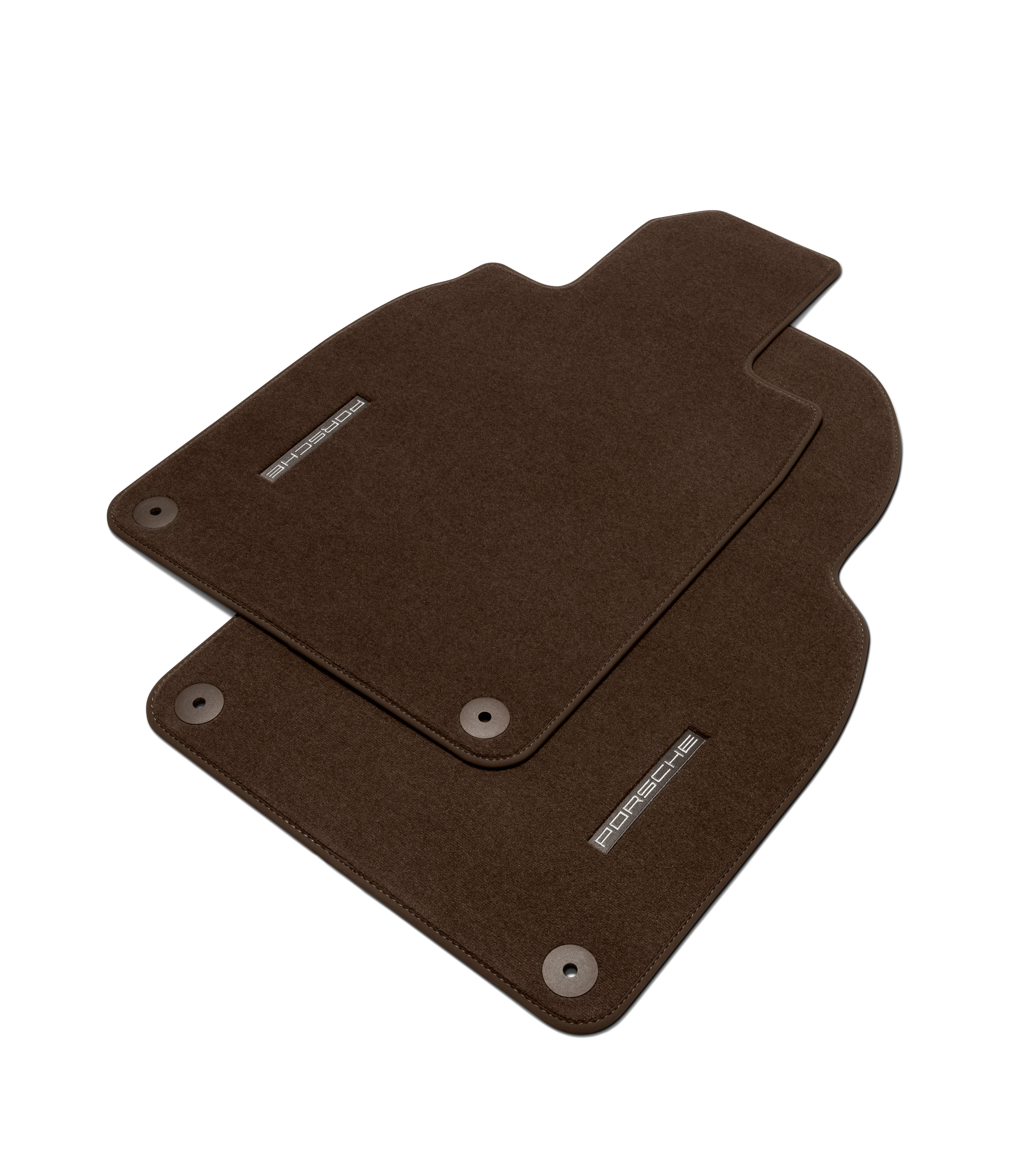 Porsche Floor Mats with Nubuk Edging for 911 and 718