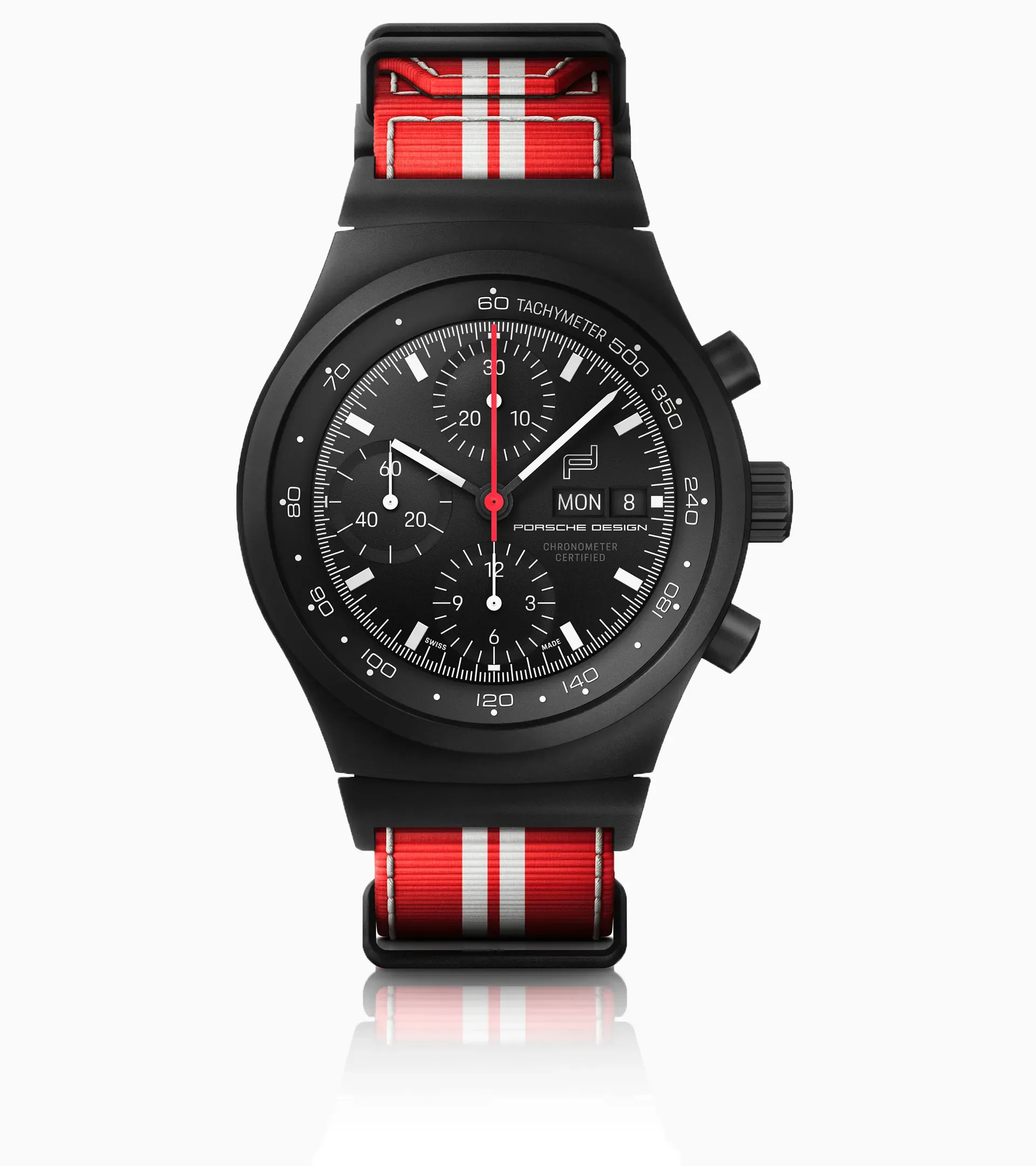 Set Chronograph All Black Numbered Edition with Textile
