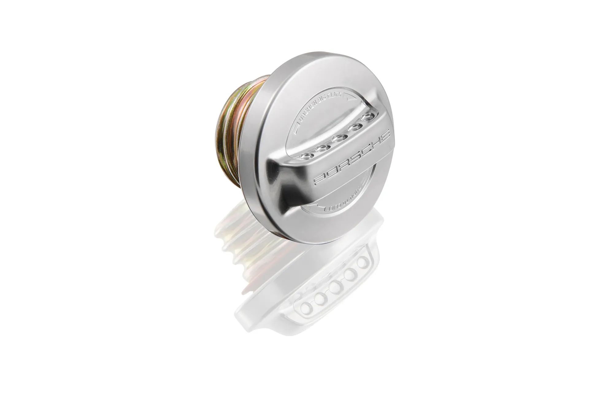 Porsche Fuel Tank Cap in Aluminium Look for 911, Boxster