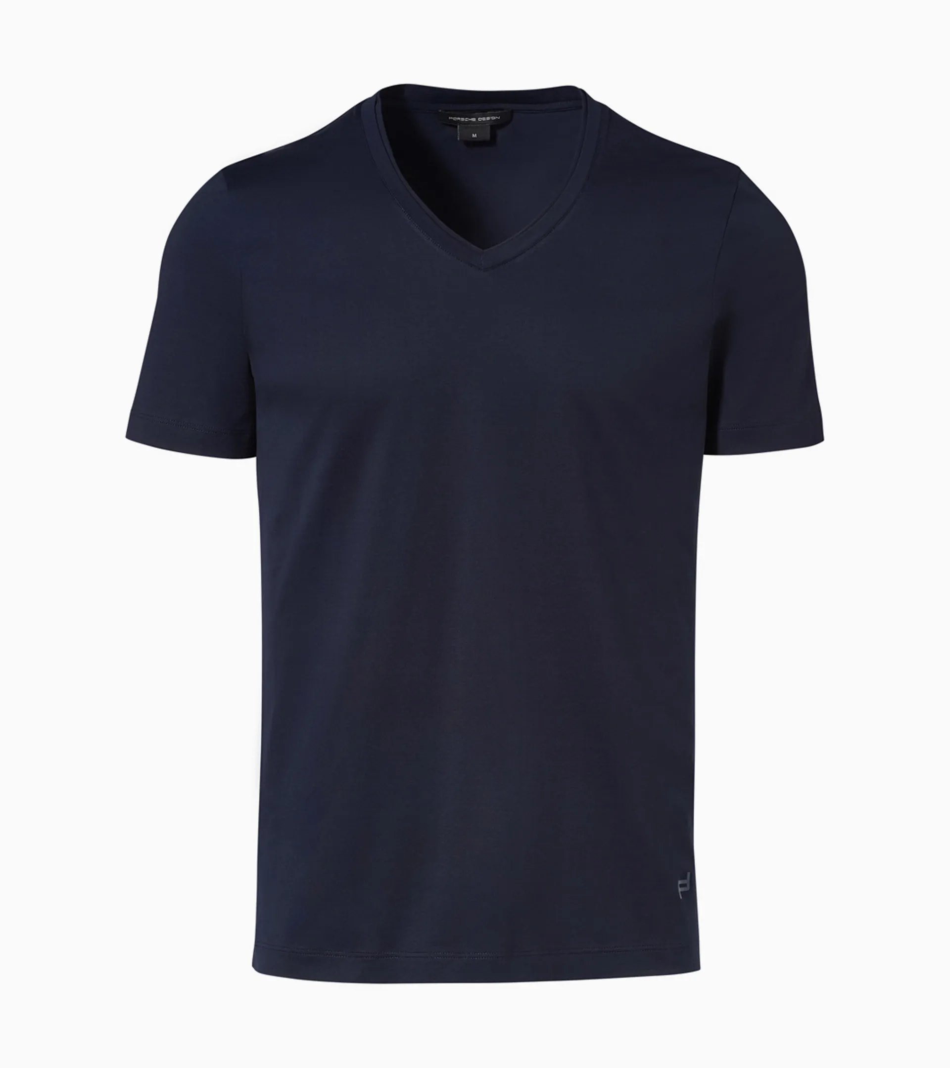 ★GENERAL IDEA★ Color Block Eyelet V-Neck T-Shirt APPLE MIN 88969ba9-3c8a-411d-895c-
