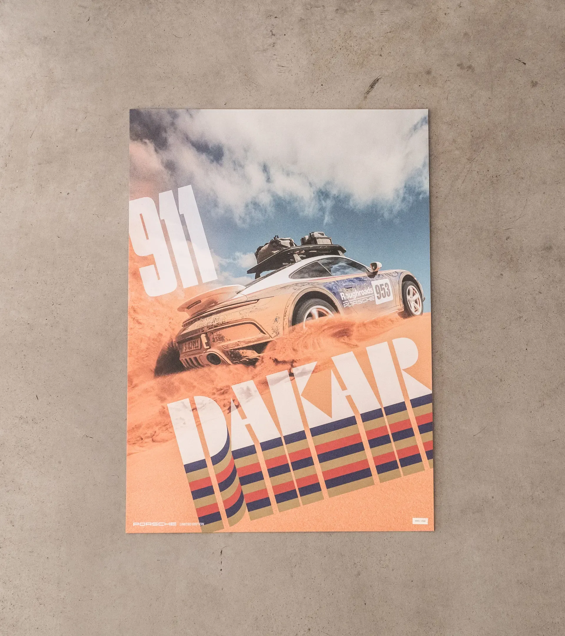 Poster Set – 911 Dakar | PORSCHE SHOP