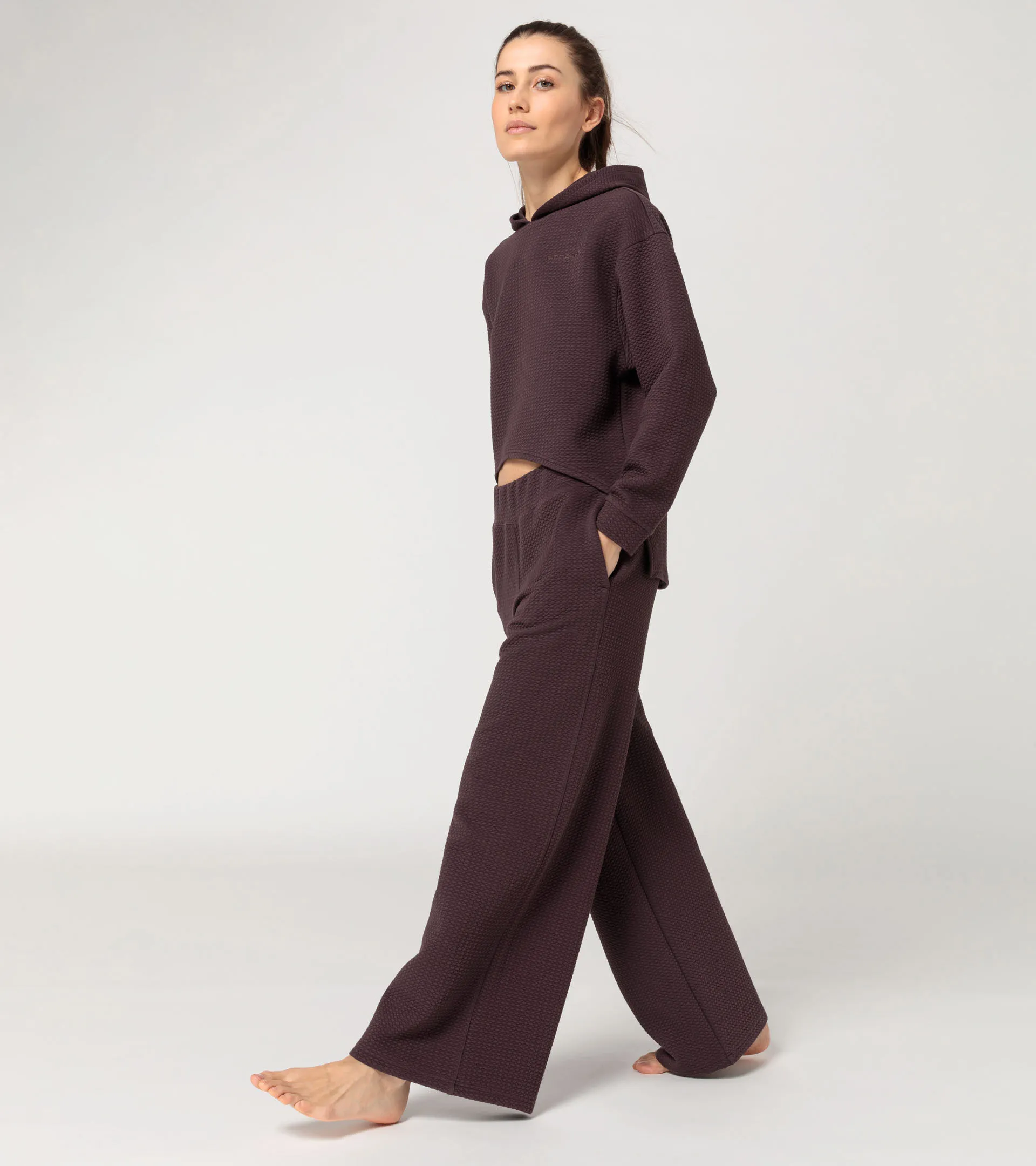 Women's Textured Hoodie – Yoga Capsule Collection