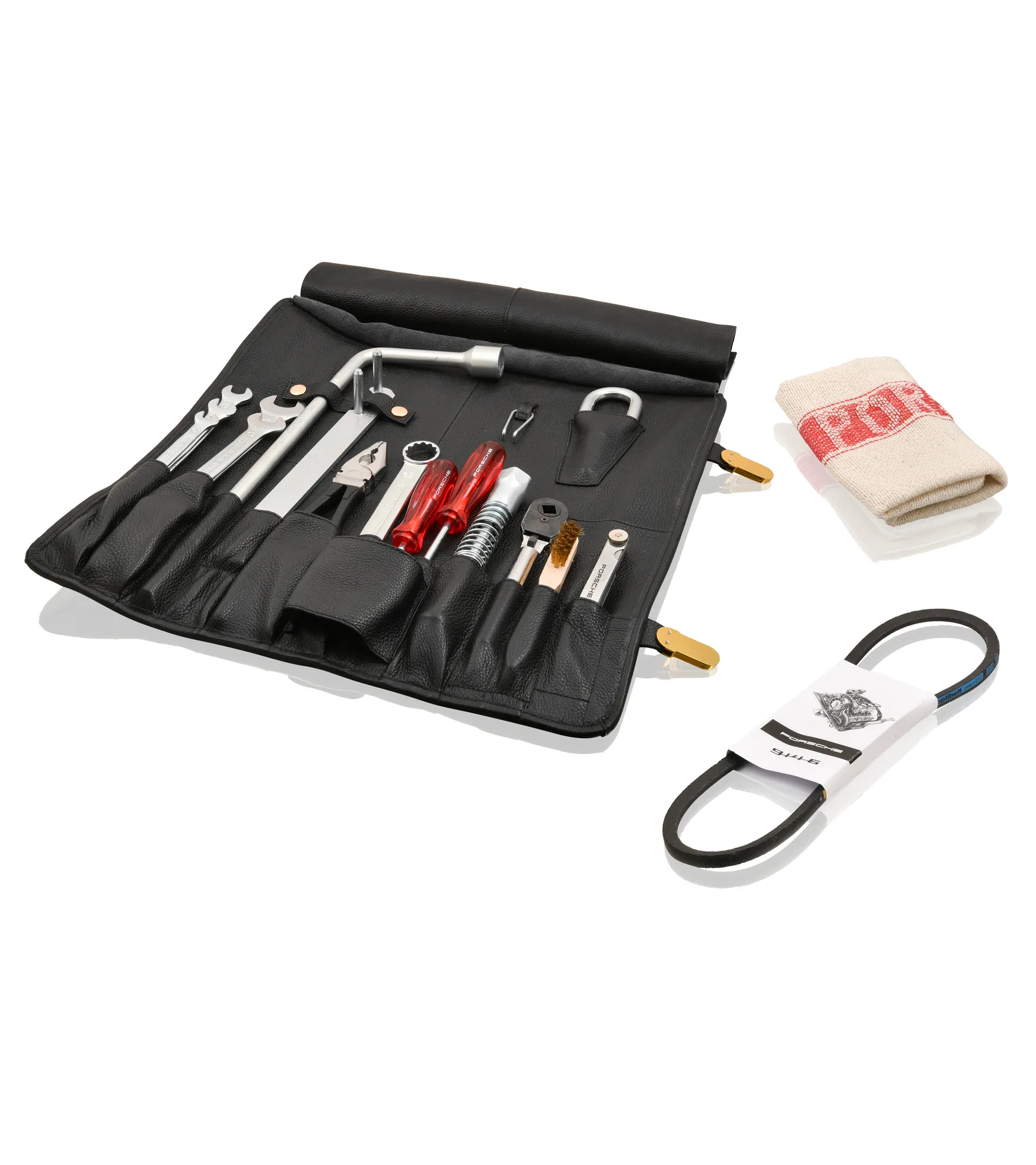 Kit de 5 clés plates avec coffret à outils Porsche Classic