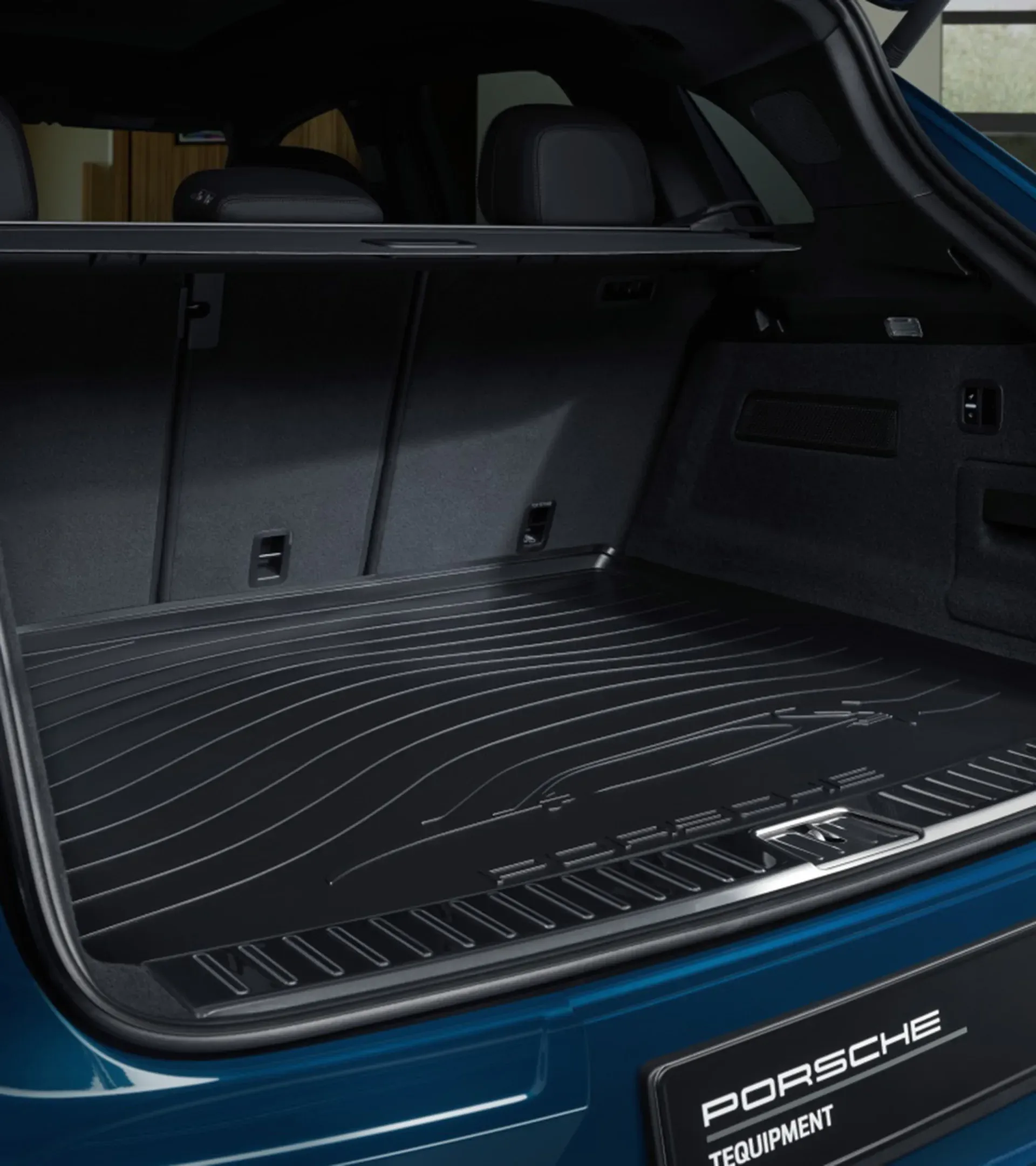 Tapis Coffre Pour Porsche Cayenne III 11.2017- Antiderapant