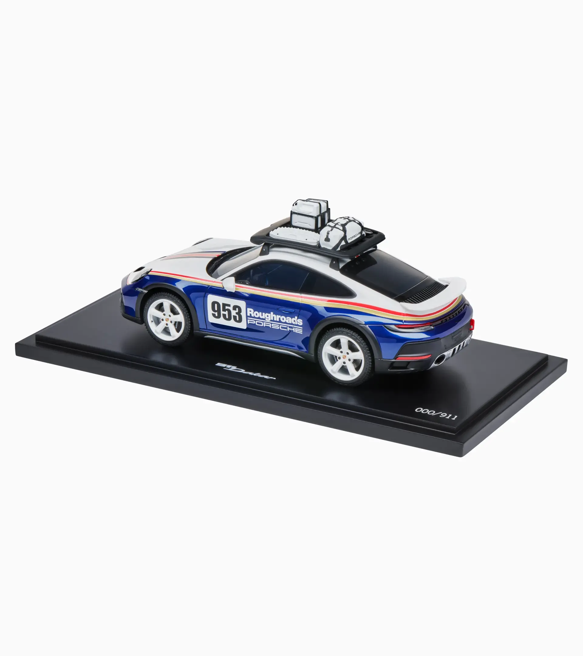 Porsche 911 Dakar (992) with skis – Christmas – Ltd.