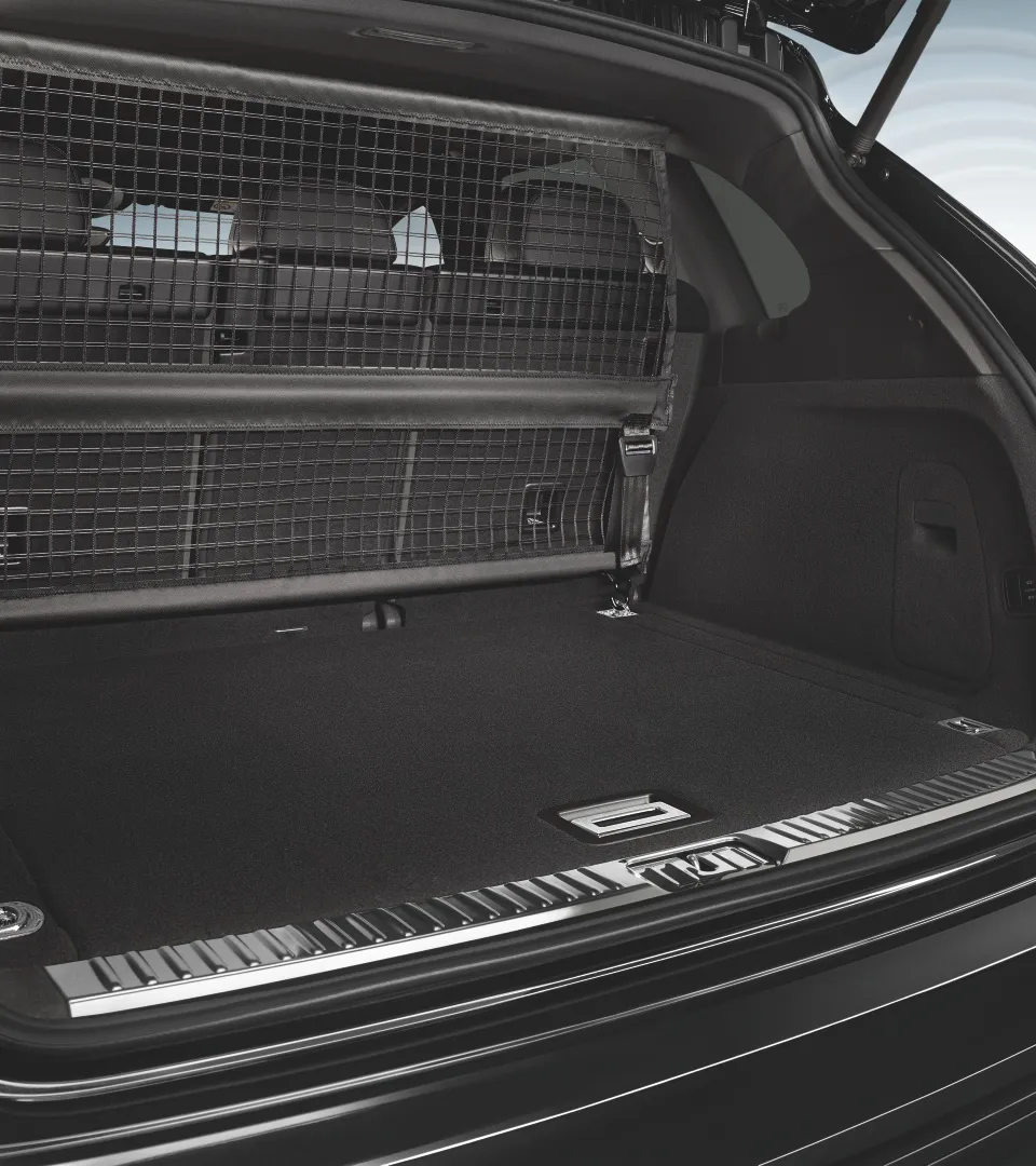 Luggage compartment partition net PORSCHE SHOP