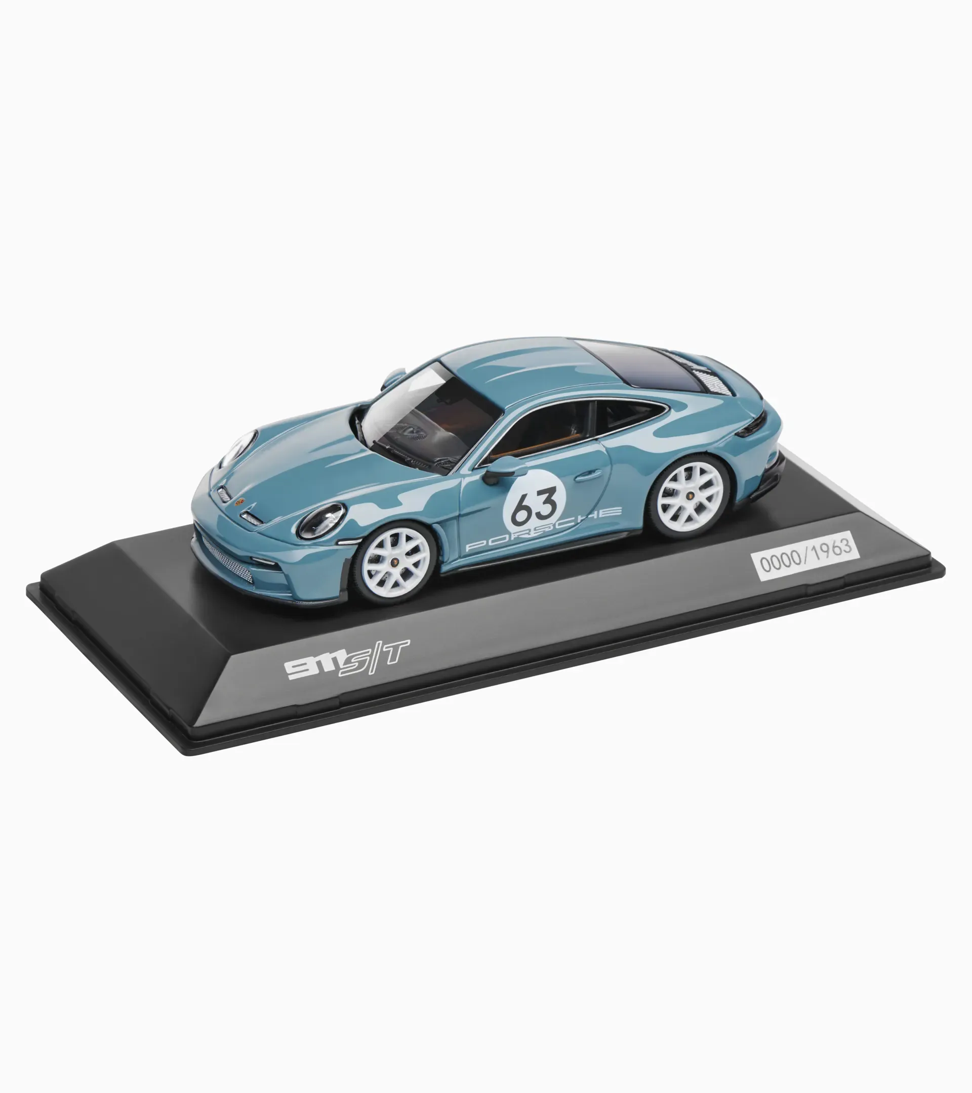 新品 1/43 ポルシェ純正 スパーク ポルシェ 992 911S/T ブルー Porsche 911 S/T (992) – Limited Edition | PORSCHE SHOP