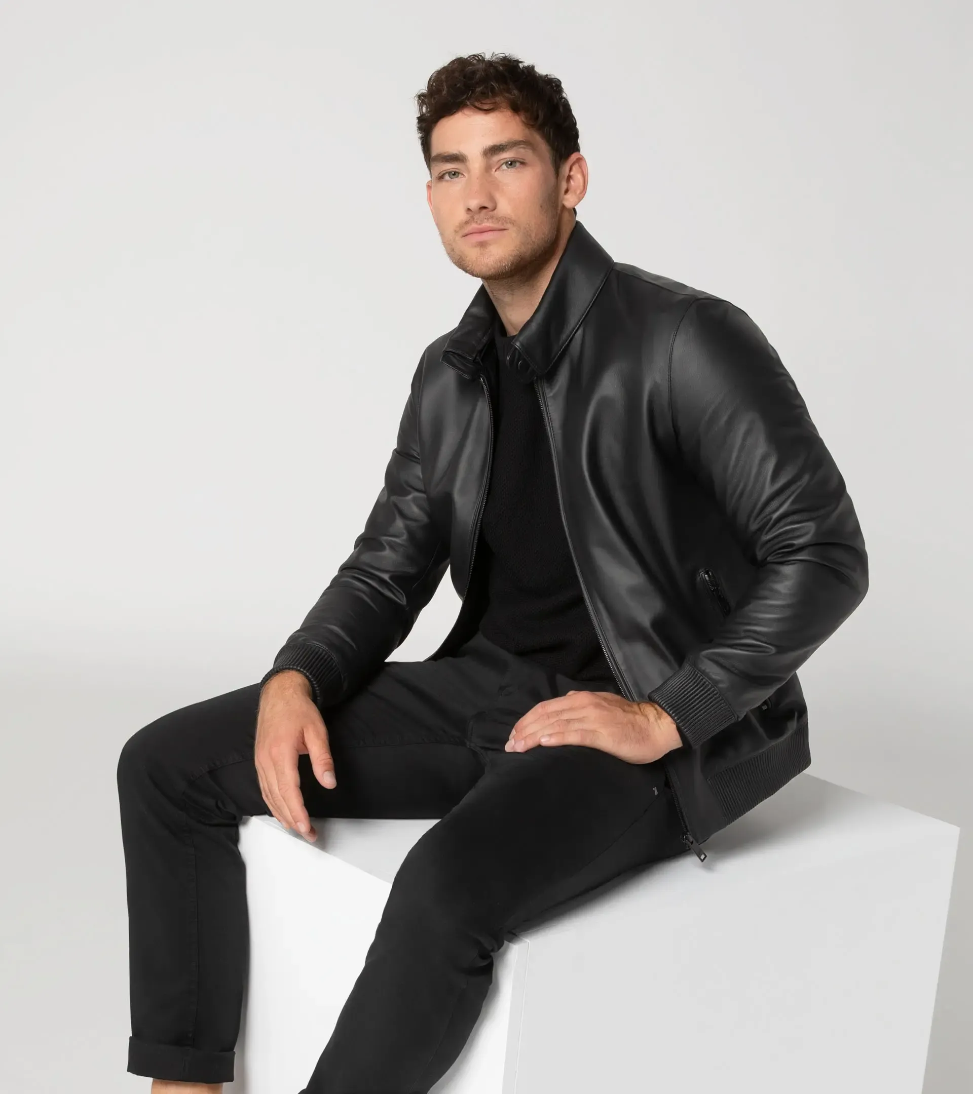 Cabrio leather jacket