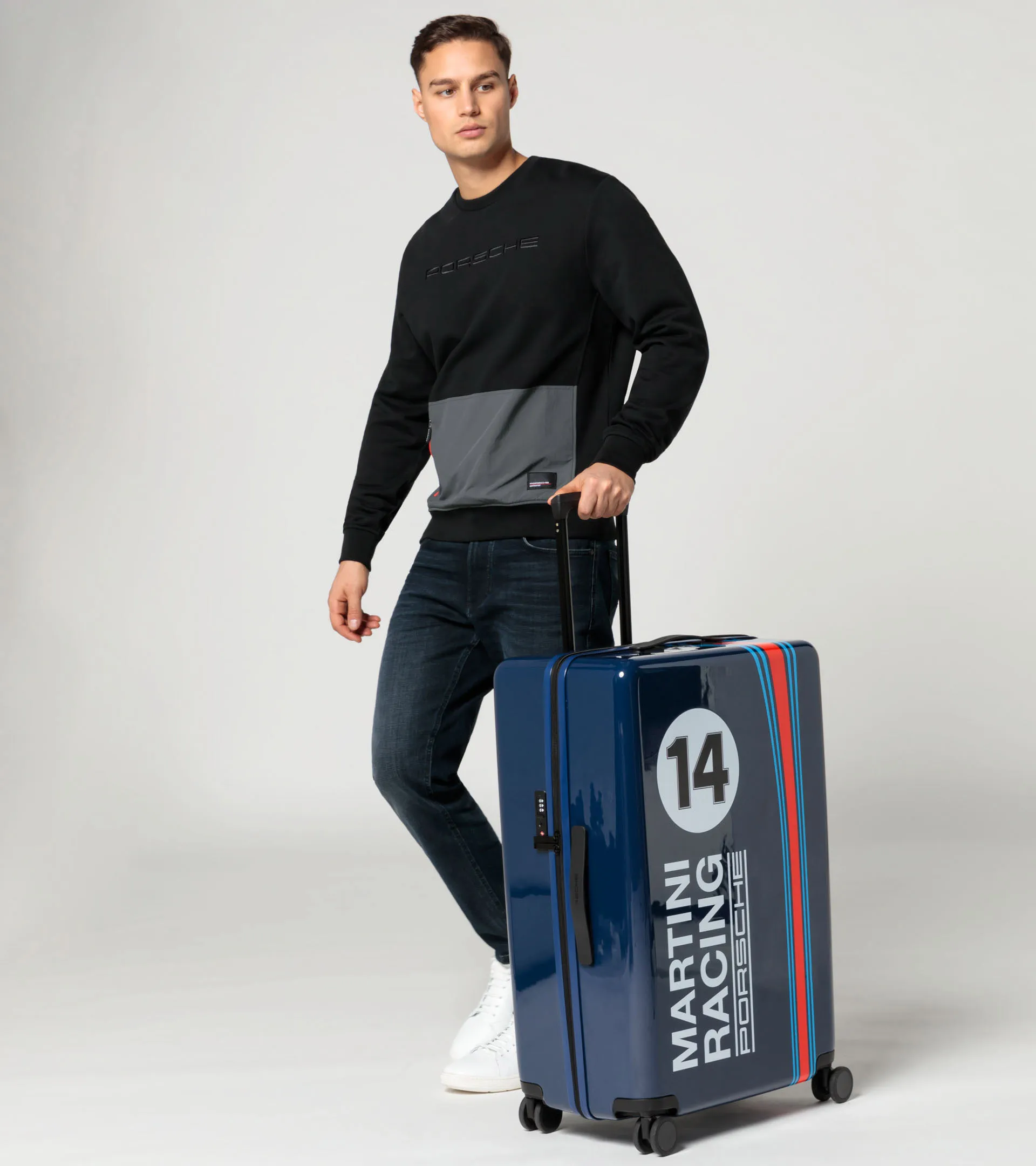 Hard case trolley L – MARTINI RACING® | PORSCHE SHOP