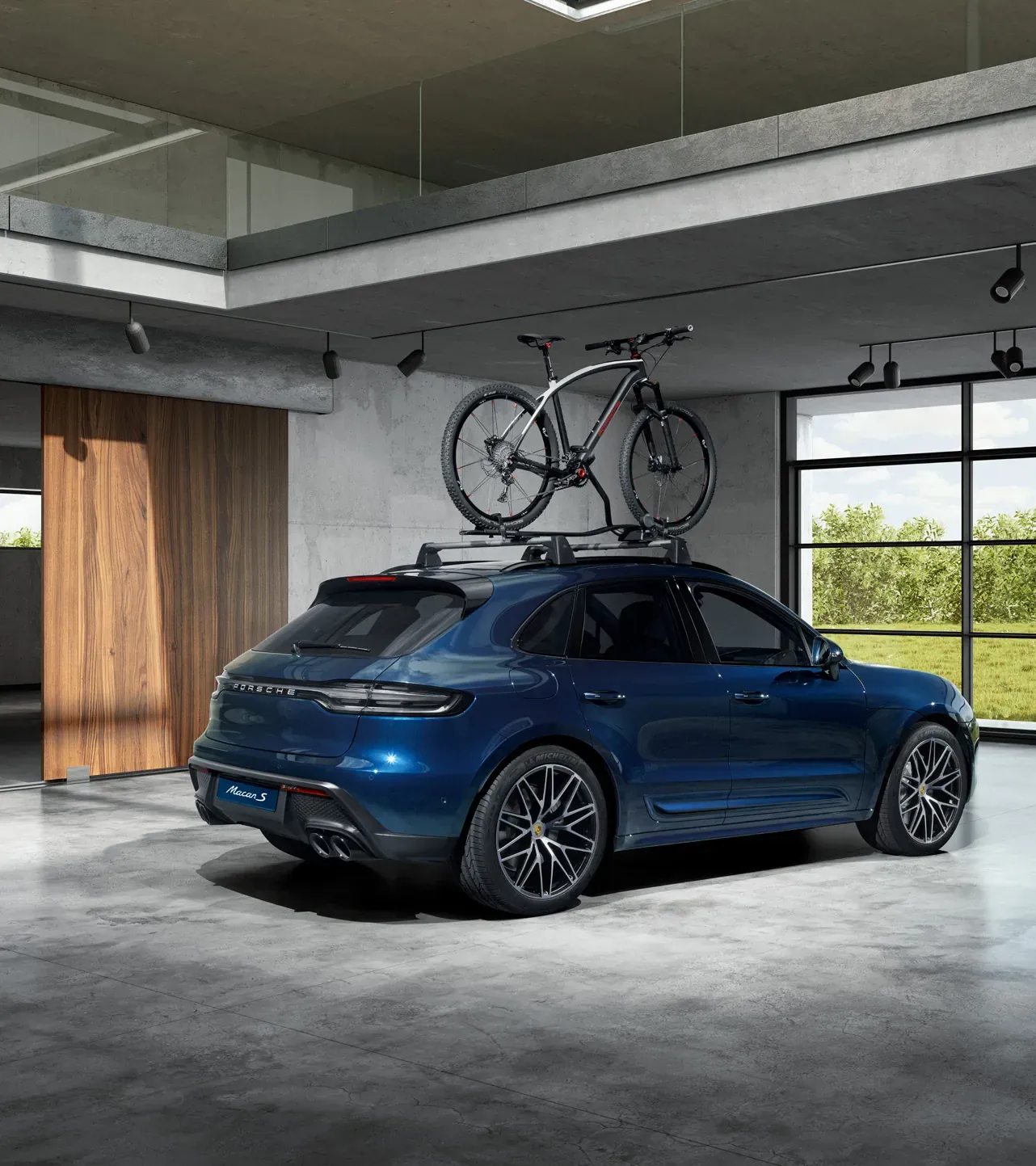 Bicycle rack PORSCHE SHOP