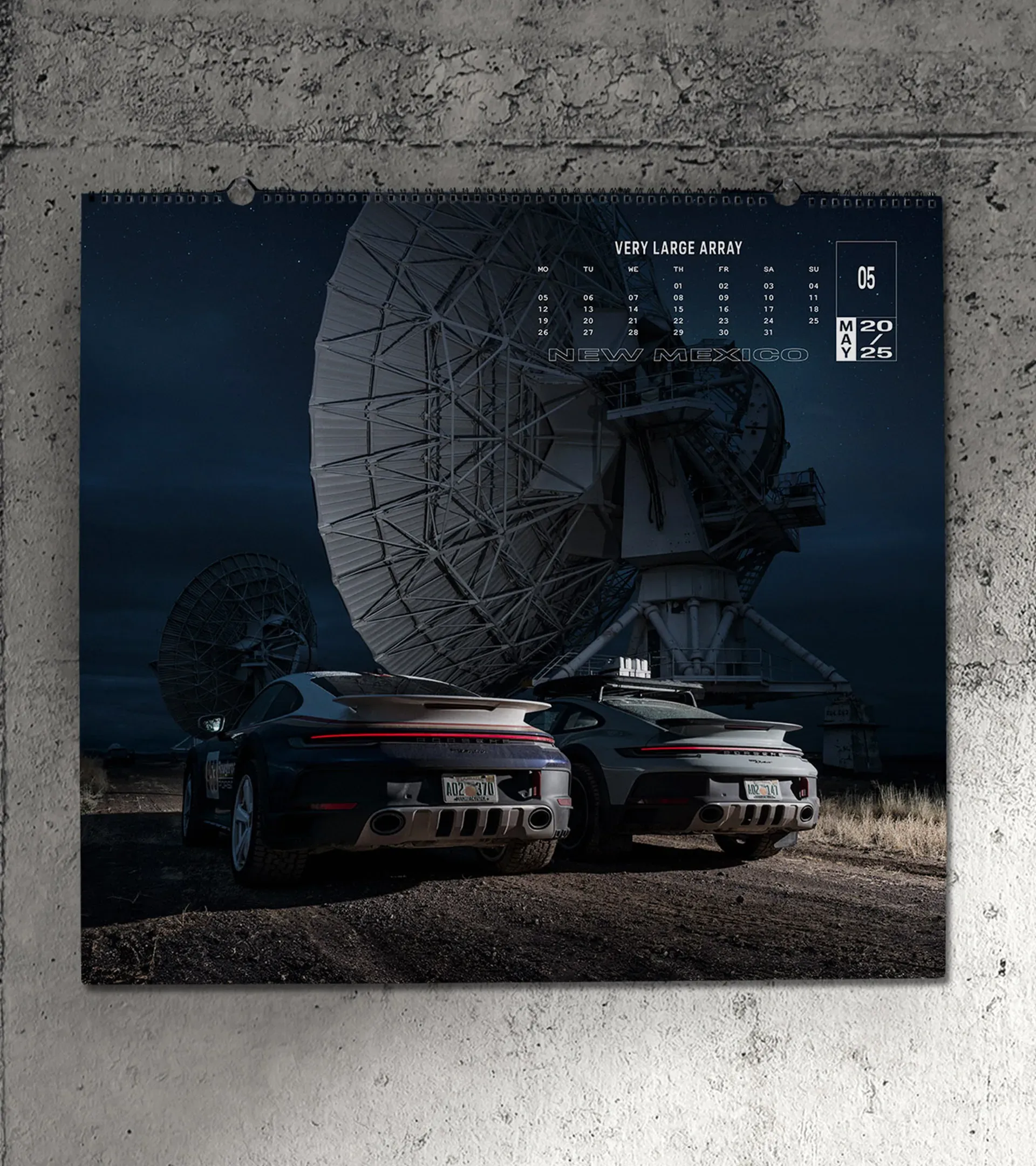 ポルシェ 万年カレンダー Porsche Calendar 2025 | PORSCHE SHOP