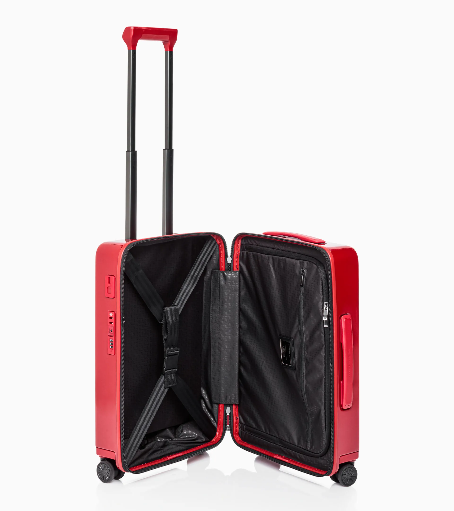 Porsche レッド キャリーケース Roadster Hardcase 4W Trolley S | PORSCHE SHOP