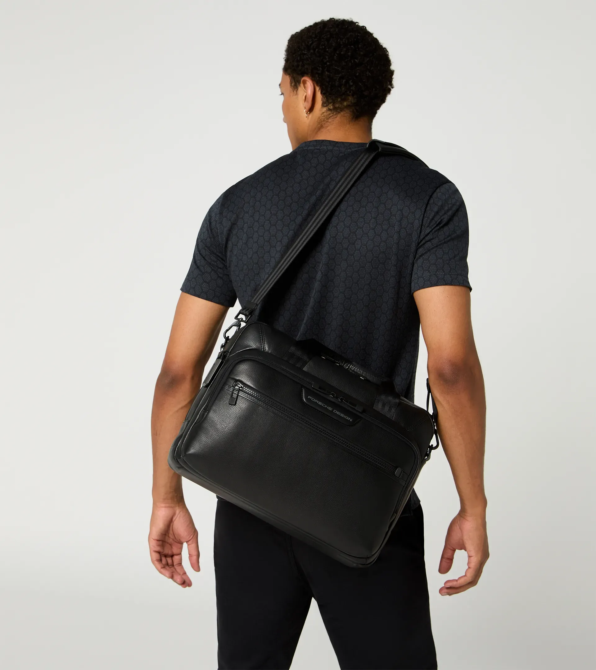 Roadster Leather Briefcase | PORSCHE SHOP