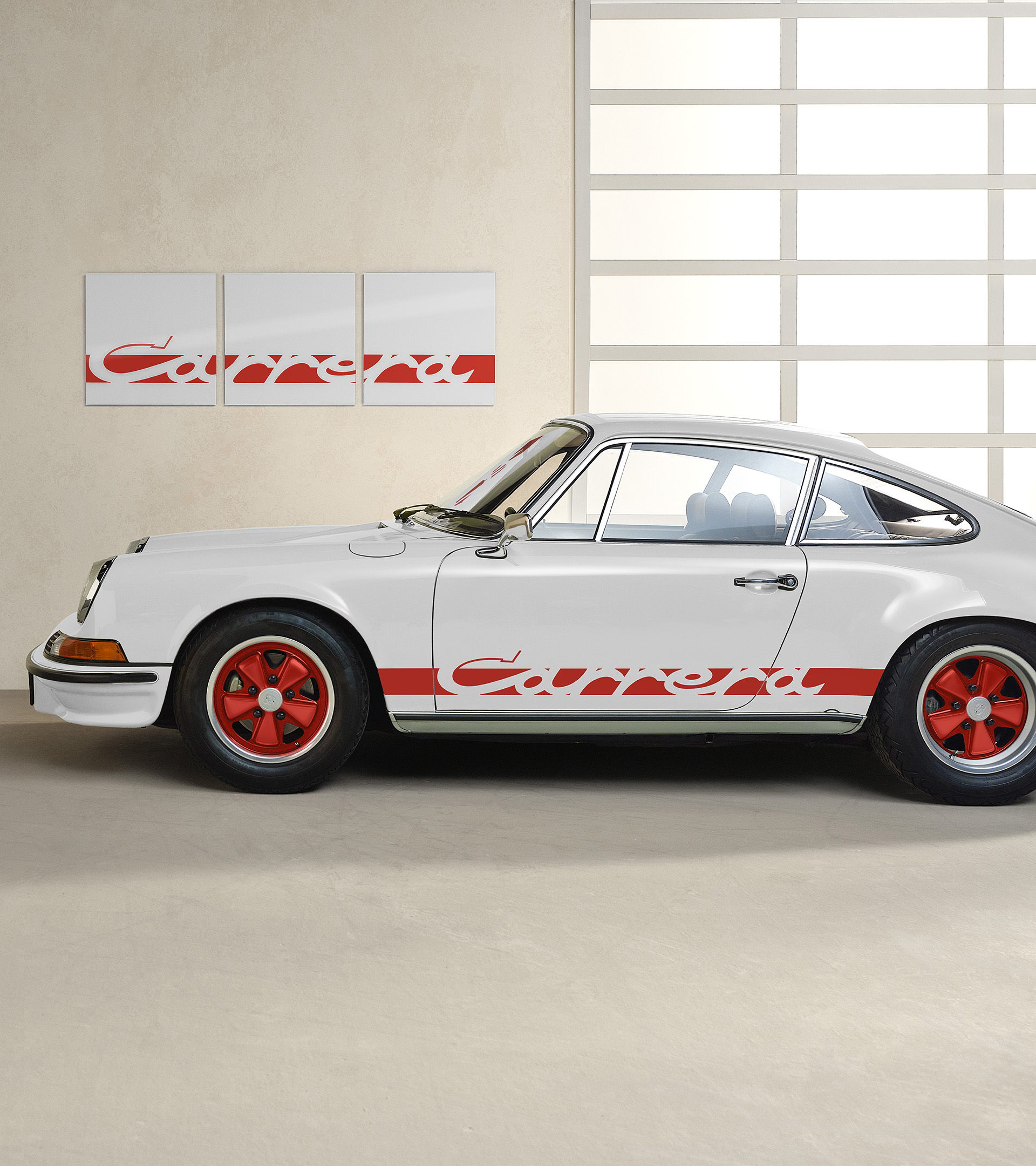 AUTOart 1:18 Scale Porsche 911 Carrera RS 2.7 1973, White w