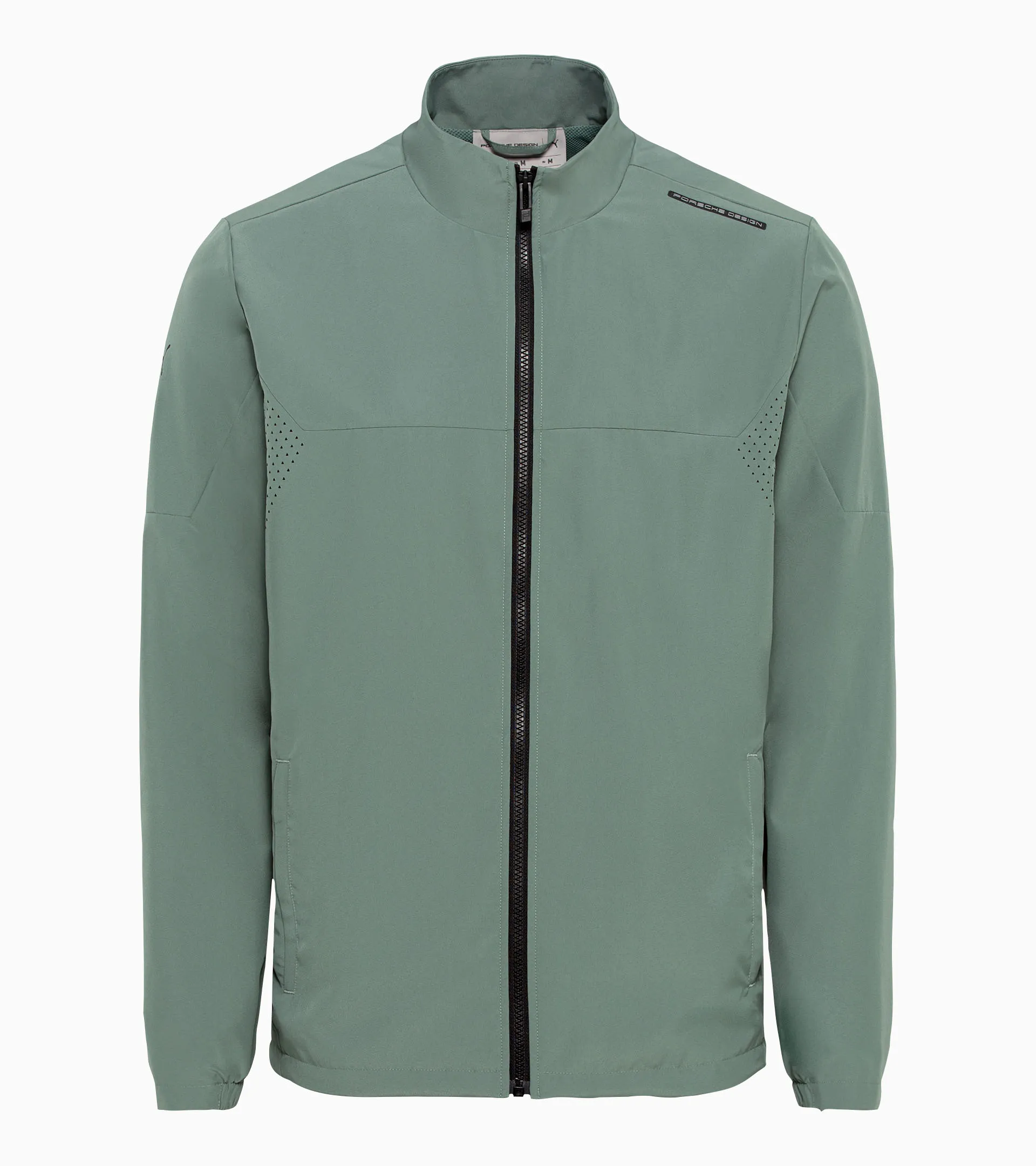 Woven tech jacket