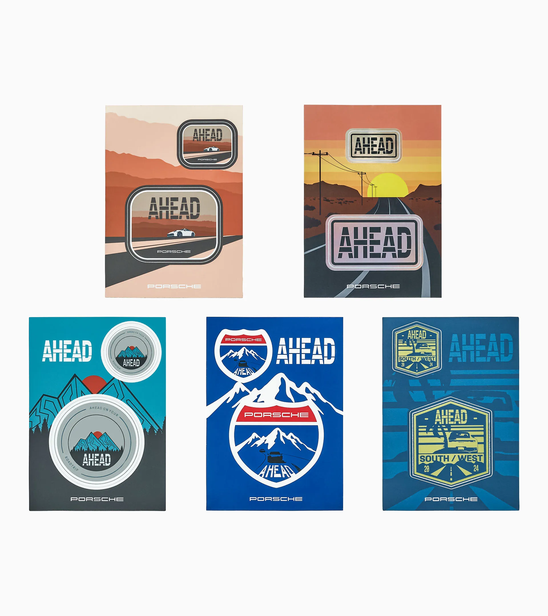 AHEAD No. Sticker Set – Limited Edition