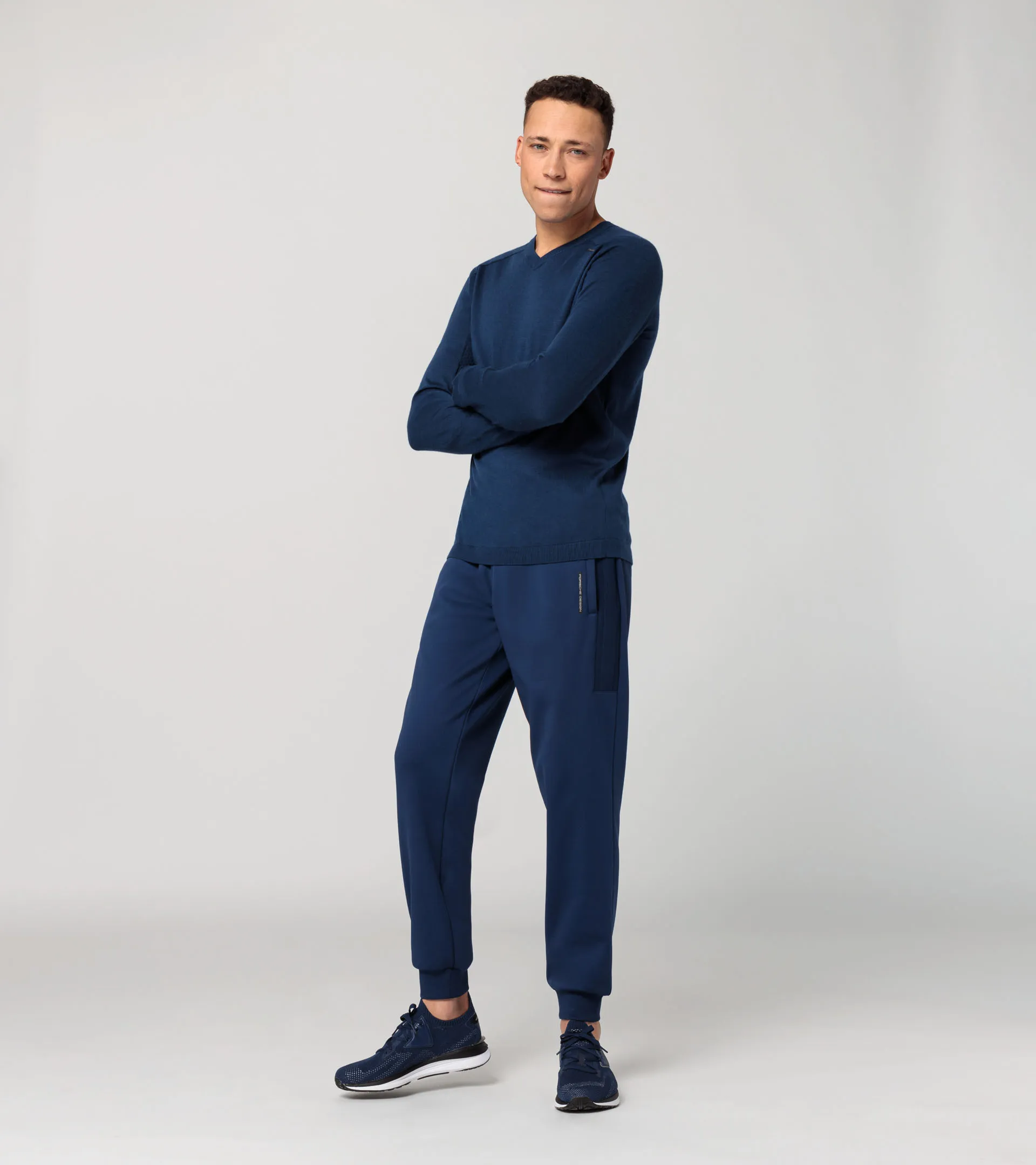 EvoKNIT® V-Neck Jumper Pullover | PORSCHE SHOP