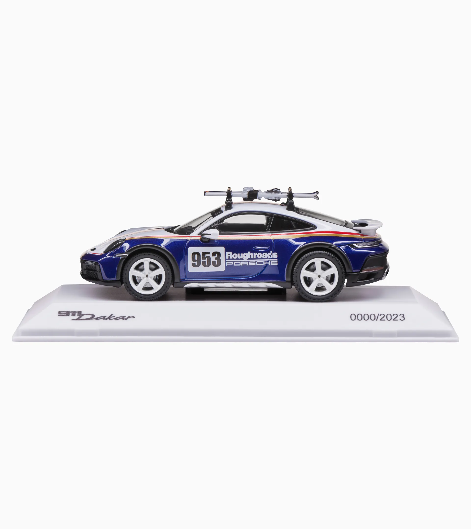 Porsche 911 Dakar (992) with skis – Christmas – Ltd. | PORSCHE SHOP