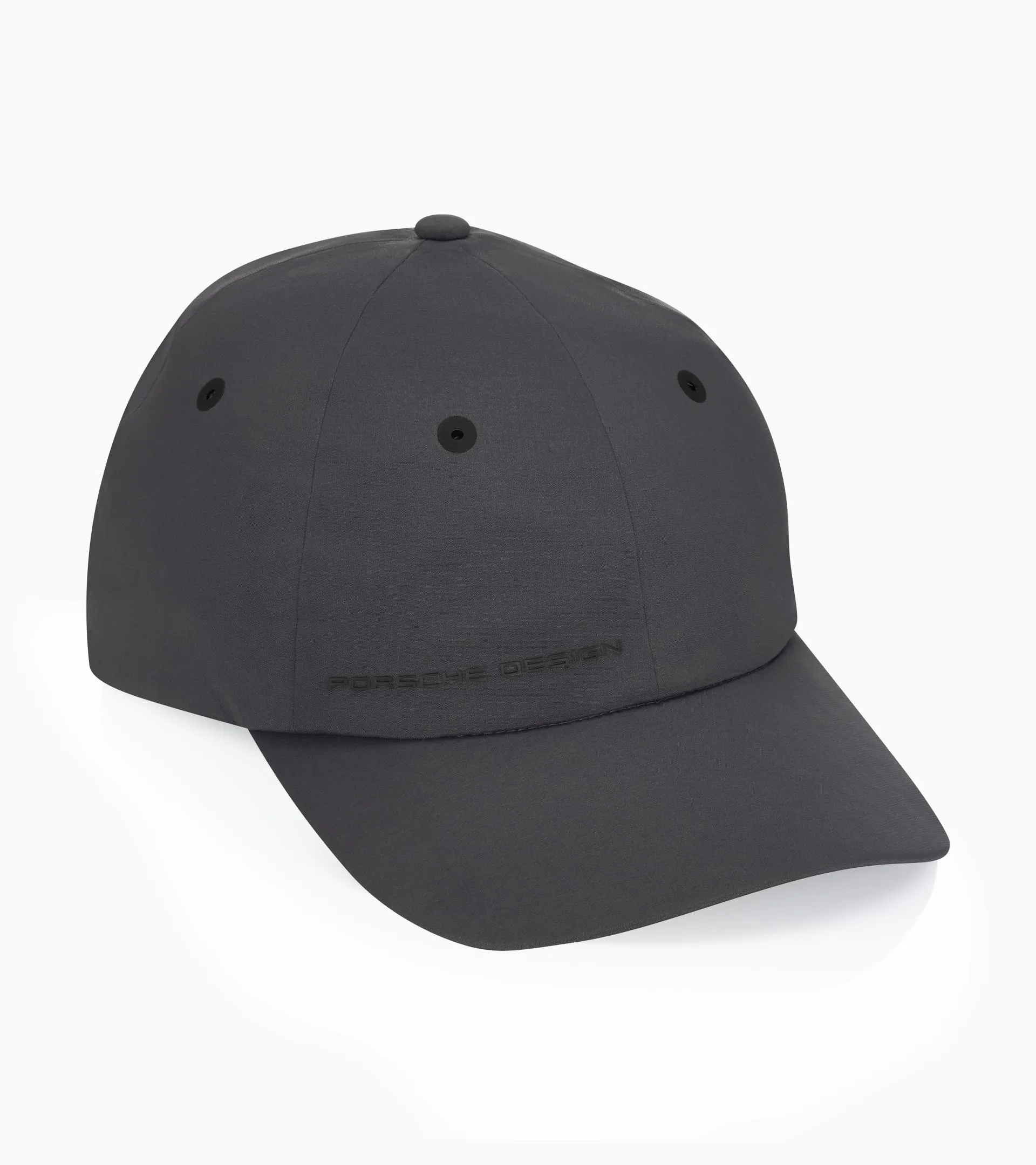 HELLO■Washed Typo Arch Logo 6panel Cap_Black Classic Cap | PORSCHE SHOP