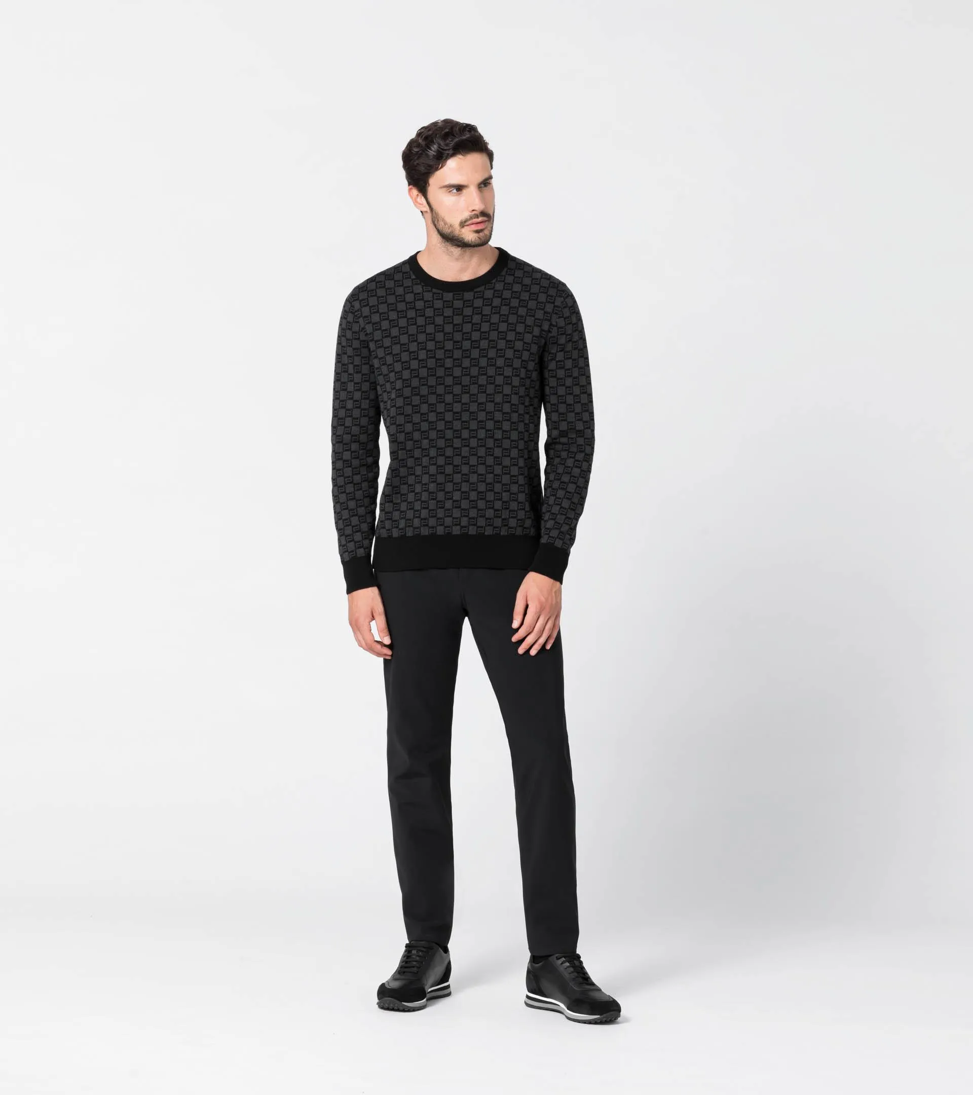 PD-Icon Chequered Sweater