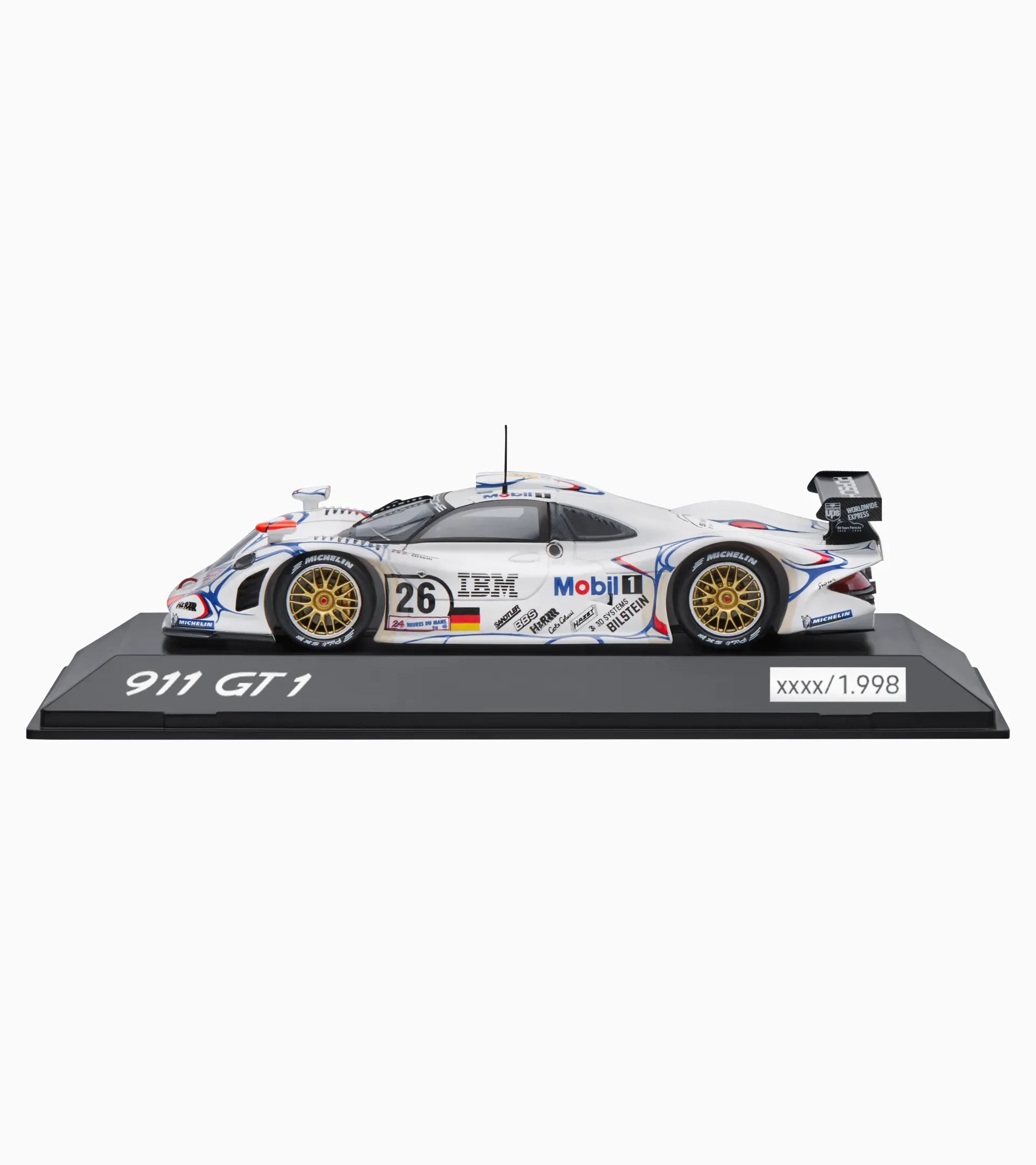 Hip 1/43 porsche ポルシェ 911 GT1 ルマン 1998 1:43 Porsche 911 GT1 #26, '98 Le Mans Winner 43LM98 – Scale Junkies