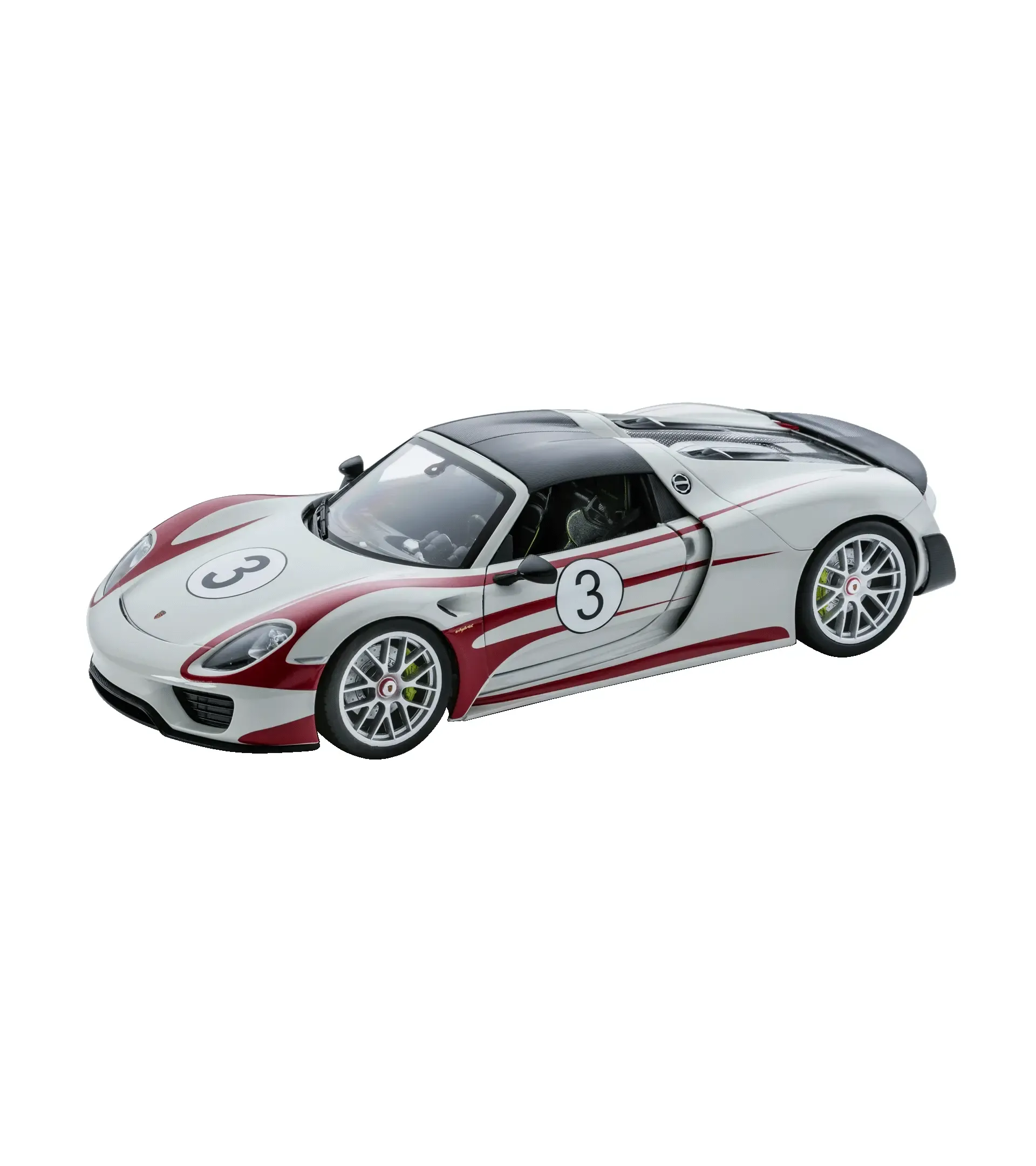 Porsche 918 Spyder weissach package 2011 パールホワイト